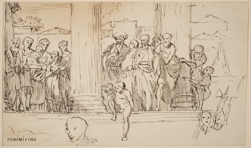 Study after Domenichino