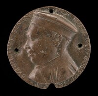 Borghese Borghesi, 1414-1490, Jurisconsult of Siena [obverse], Francesco di Giorgio Martini, after 1479