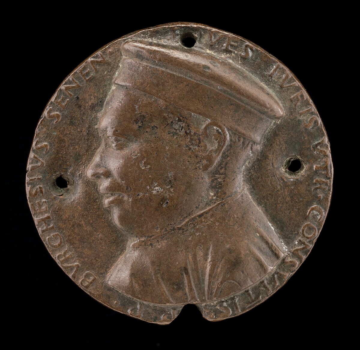 Borghese Borghesi, 1414-1490, Jurisconsult of Siena [obverse]
