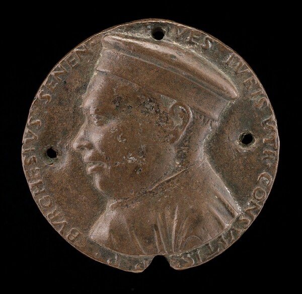 Borghese Borghesi, 1414-1490, Jurisconsult of Siena [obverse]