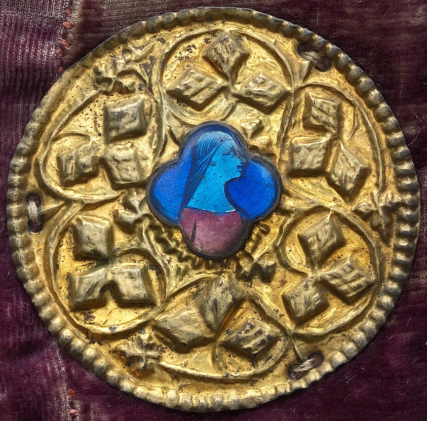 Costume Ornament with Profile Portrait