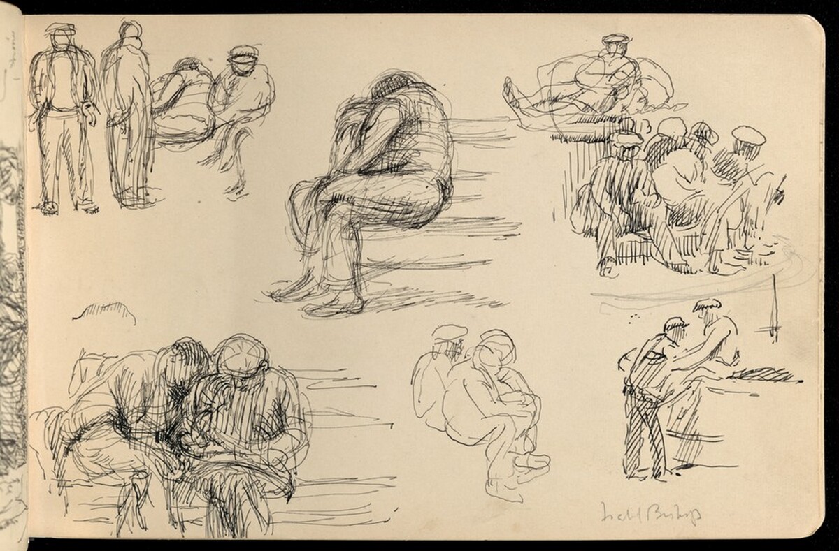 Isabel Bishop Early Sketchbook