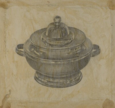 Pewter Sugar Bowl