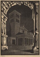 San Giorgio in Vellabro, M.C. Escher, 1934