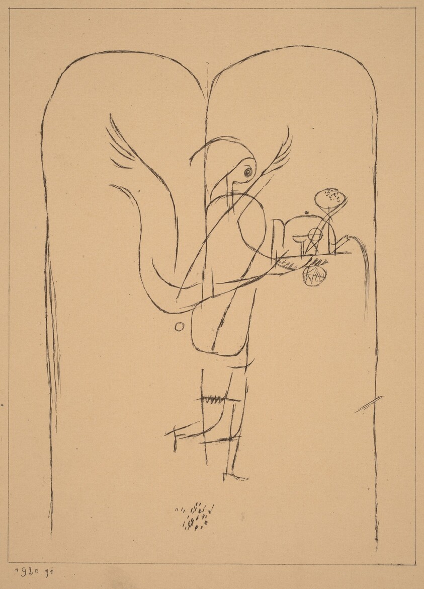 A Genius Serves a Small Breakfast (Ein Genius serviert ein kleines Frühstück)