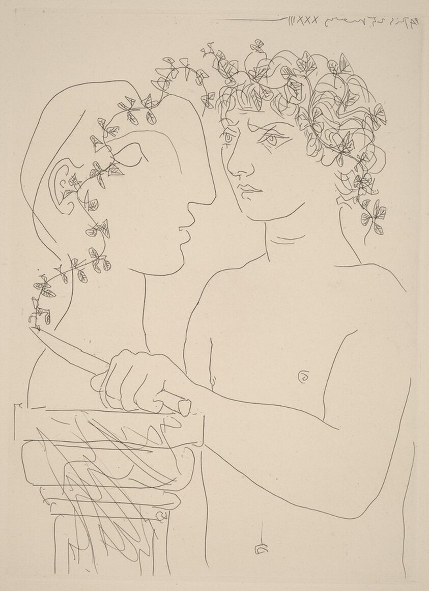 Young Sculptor Finishing a Plaster (Jeune sculpteur finissant un plâtre)