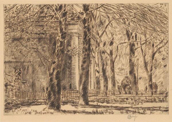 First Leaves—Spring in Washington, St. John's