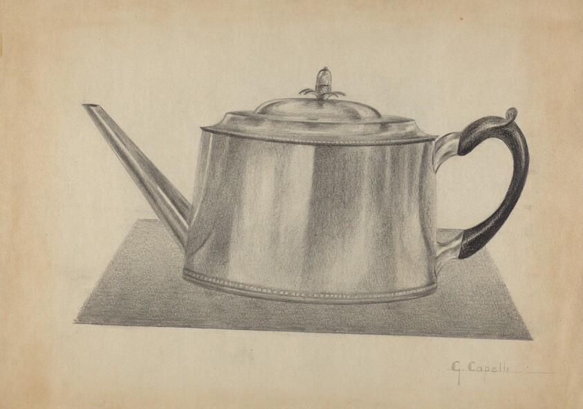 Silver Teapot