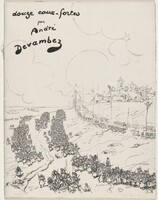 Cover for Douze eaux-fortes [La Guerre 1914-18] (Twelve Etchings [World War I]), Andre Devambez, 1915-1917