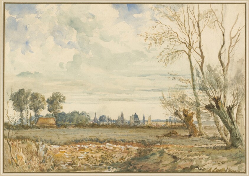 Meadows with a Distant View of Oxford