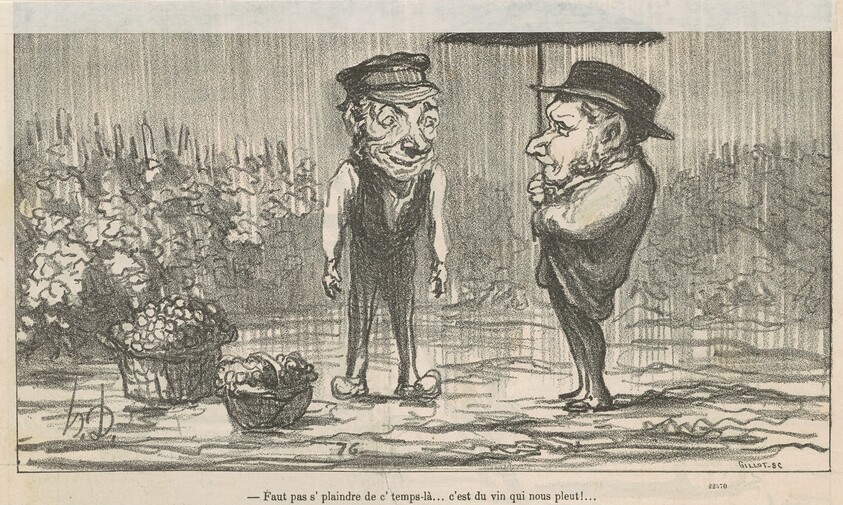 Faut pas s'plaindre de c'temps-la ...