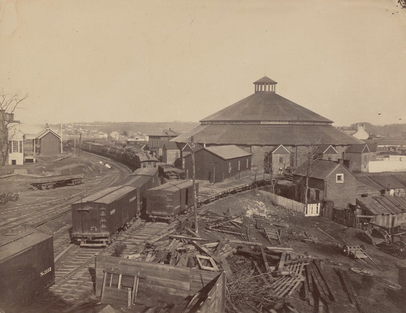 Alexandria Yard, Looking West, Virginia