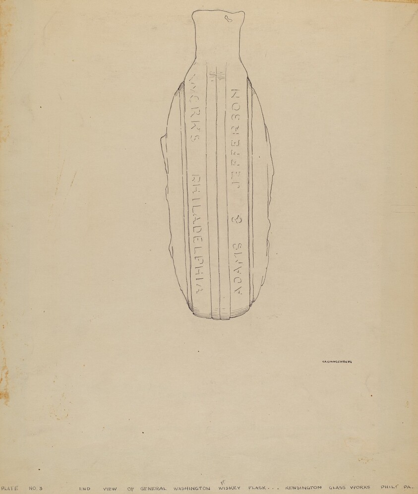 Gen. Washington Flask