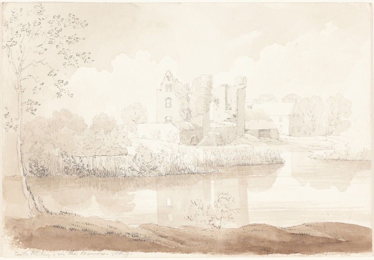 Castle Rheban on the River Barrow, Athy