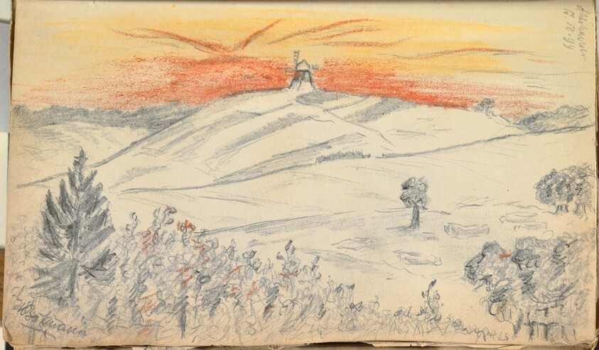 Landscape with a Windmill