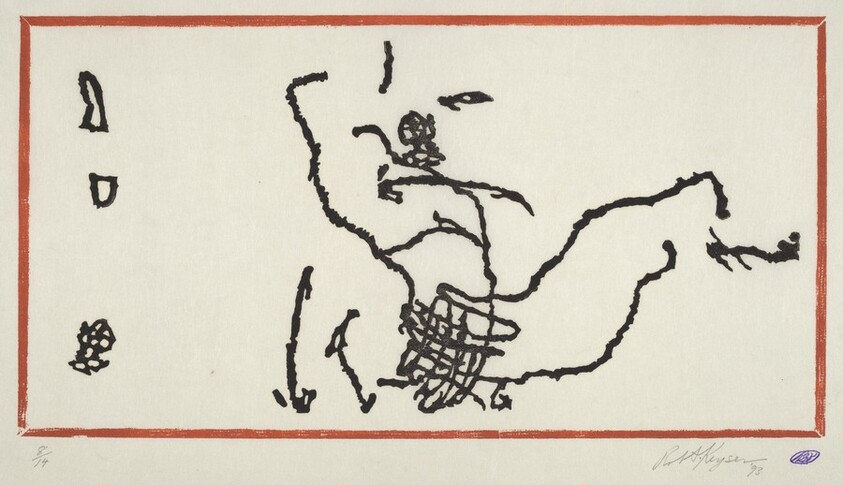 She Laid Her Hands Gently Among the Tea Things