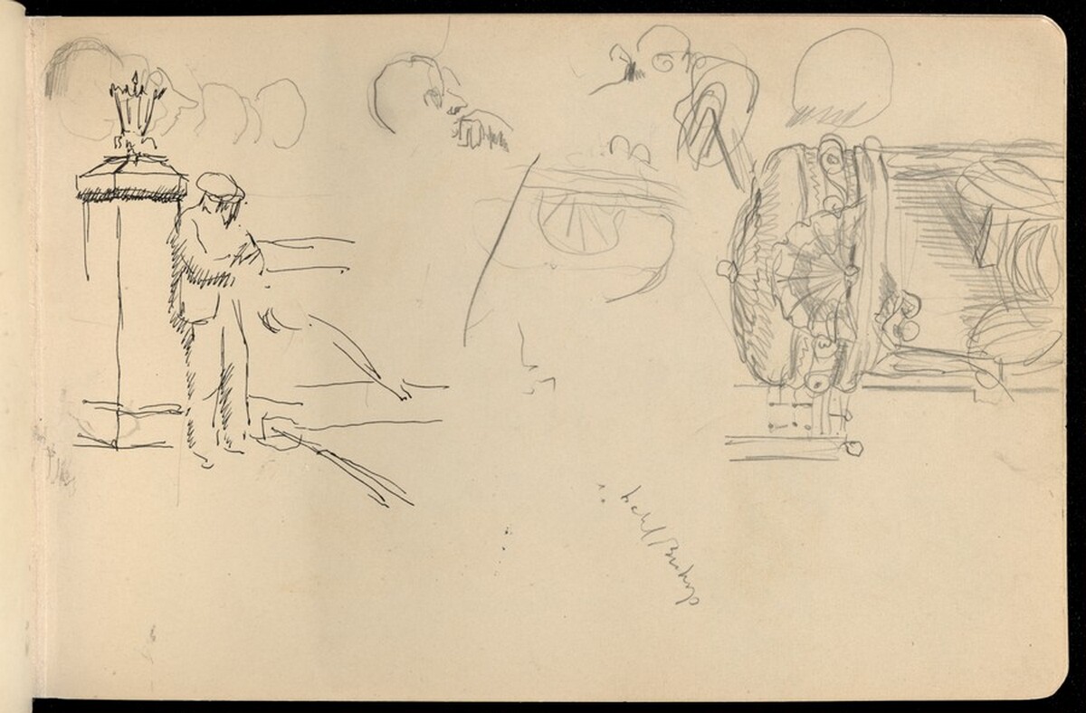 Isabel Bishop Early Sketchbook