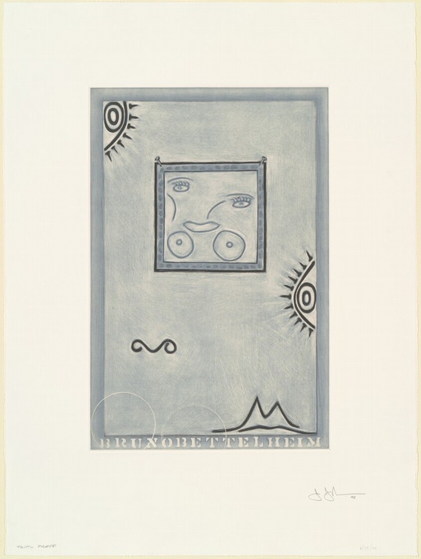 Untitled (White Mezzotint) [trial proof]