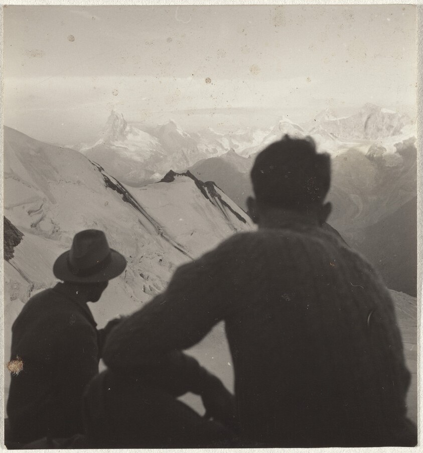 Climbing near the Dom, Canton of Valais