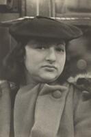 Subway Portrait, Walker Evans, 1938-1941