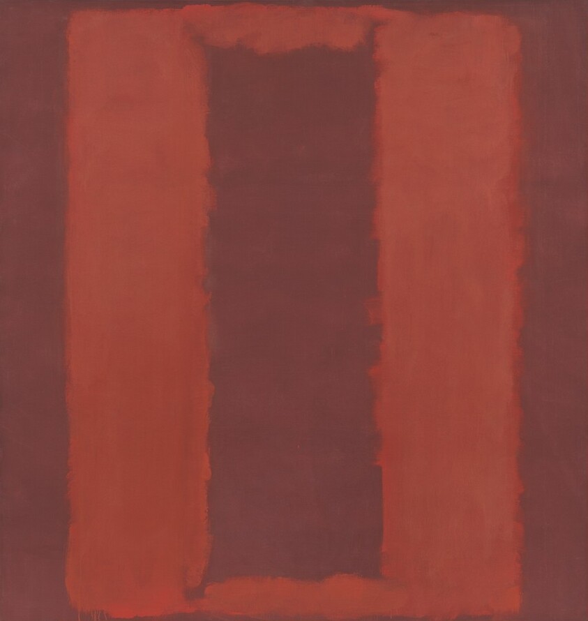 Untitled (Seagram Mural sketch)