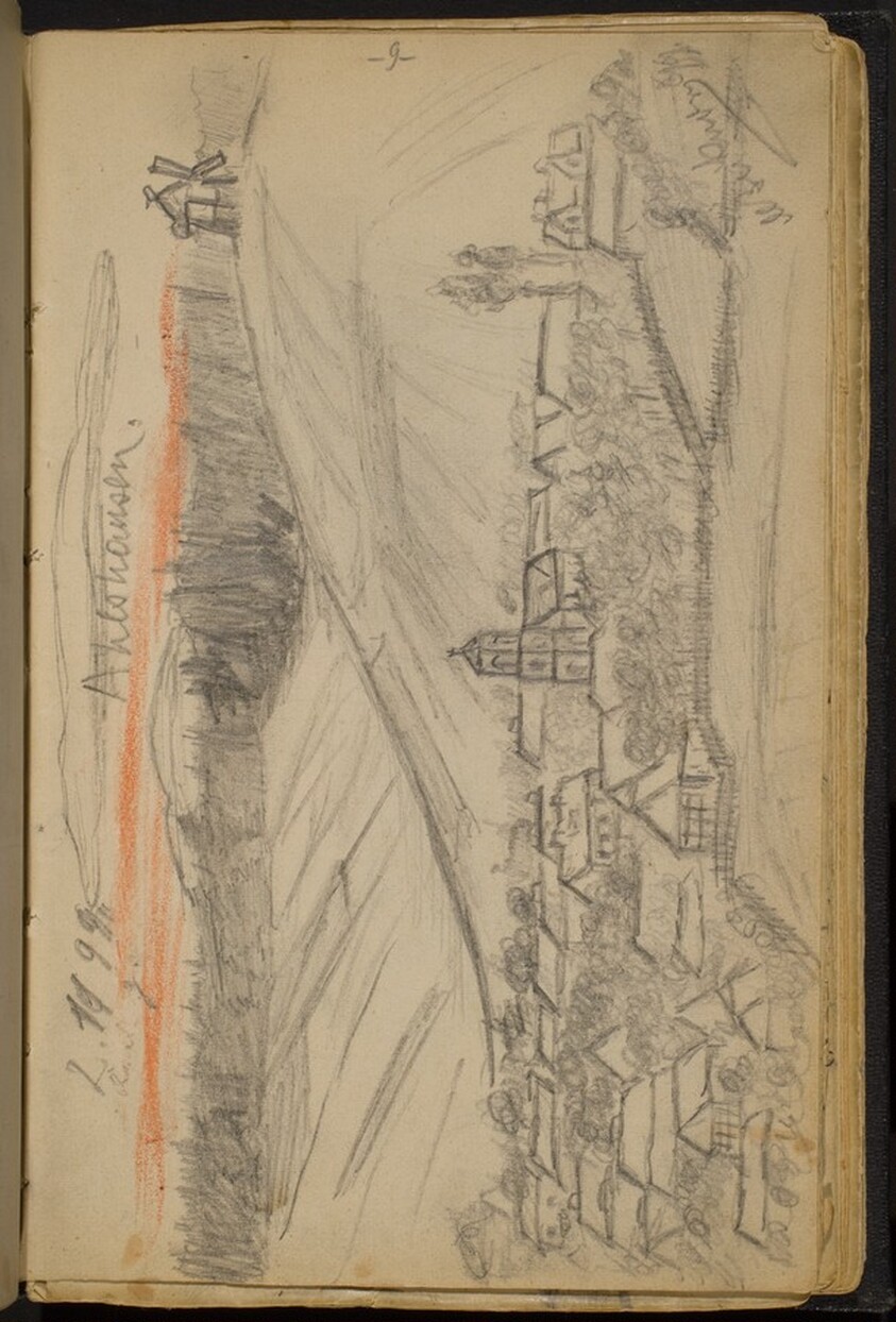 Landcape with a Town in a Valley