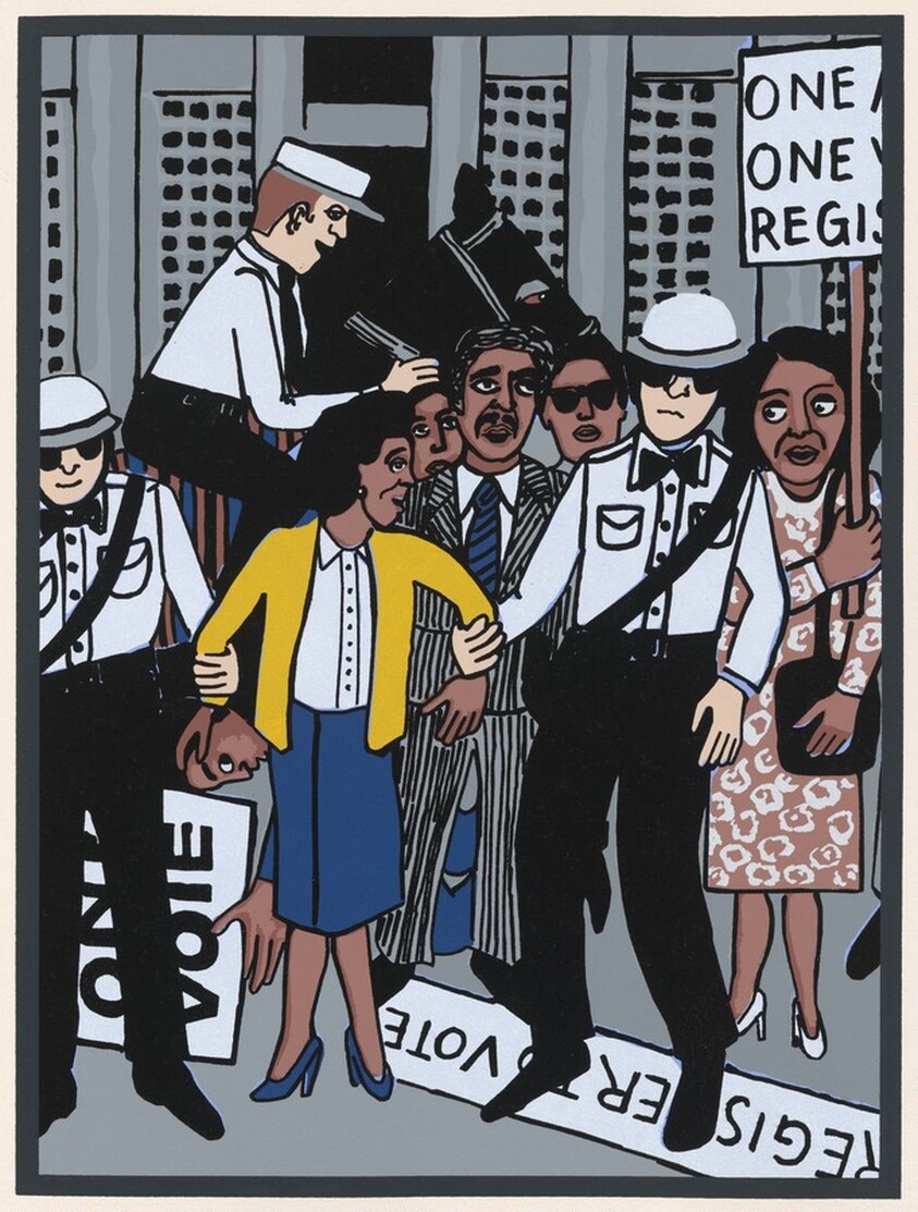 Plate from Letter from Birmingham City Jail