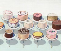 Cakes, Wayne Thiebaud, 1963
