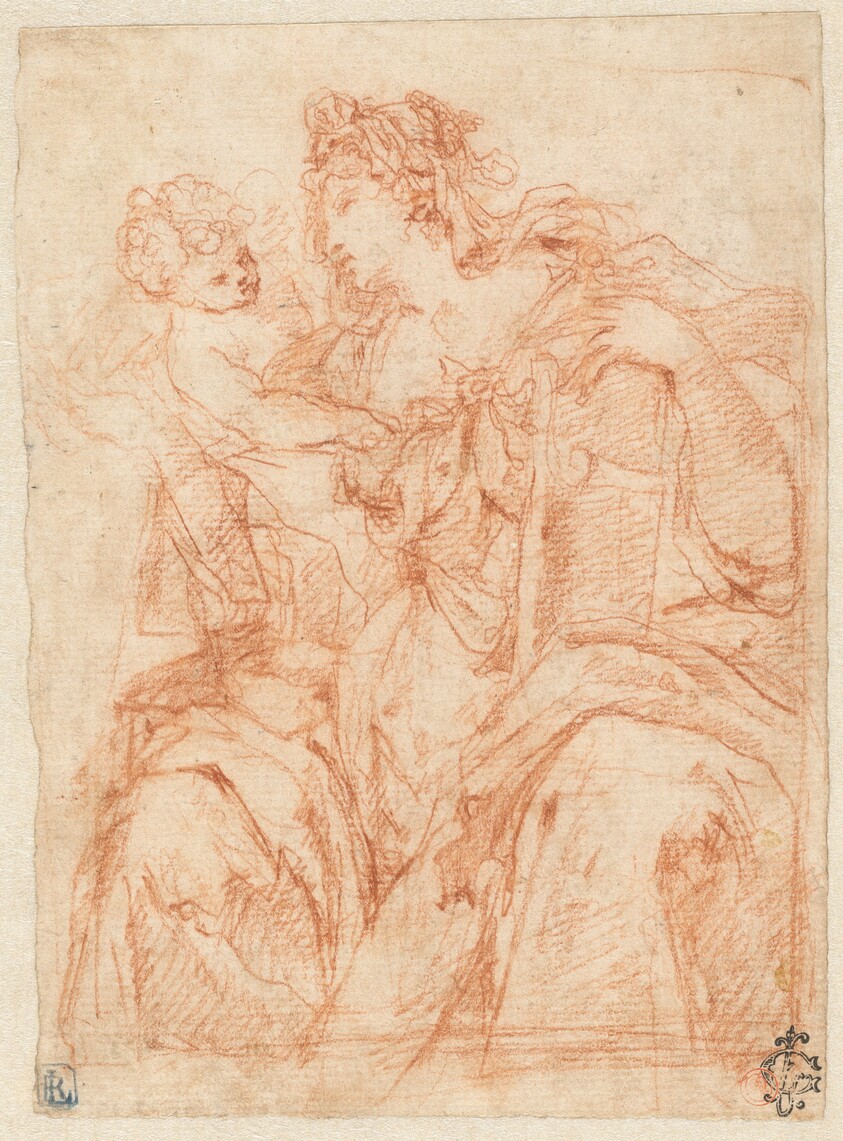 Study for the Sibyl of the Casa Budrioli