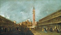The Square of Saint Mark's, Venice, Follower of Francesco Guardi, c. 1770/1800