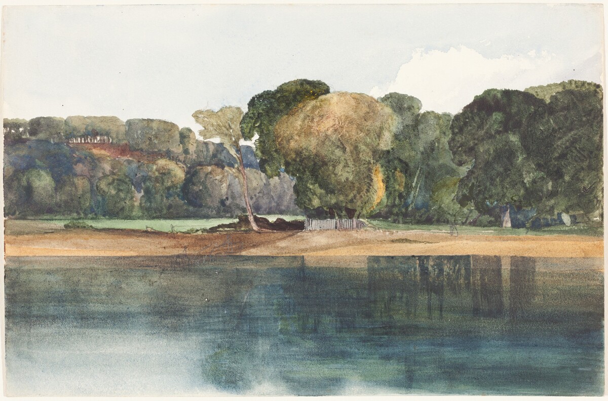 Landscape with Trees and Water