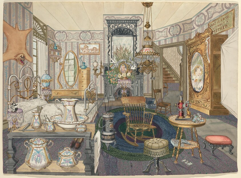 Rooming House Bed-Living Room