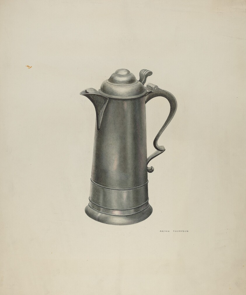 Pewter Flagon