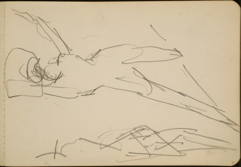 Studie zweier tanzender Figuren  (Study of Two Dancing Figures) [p. 31]
