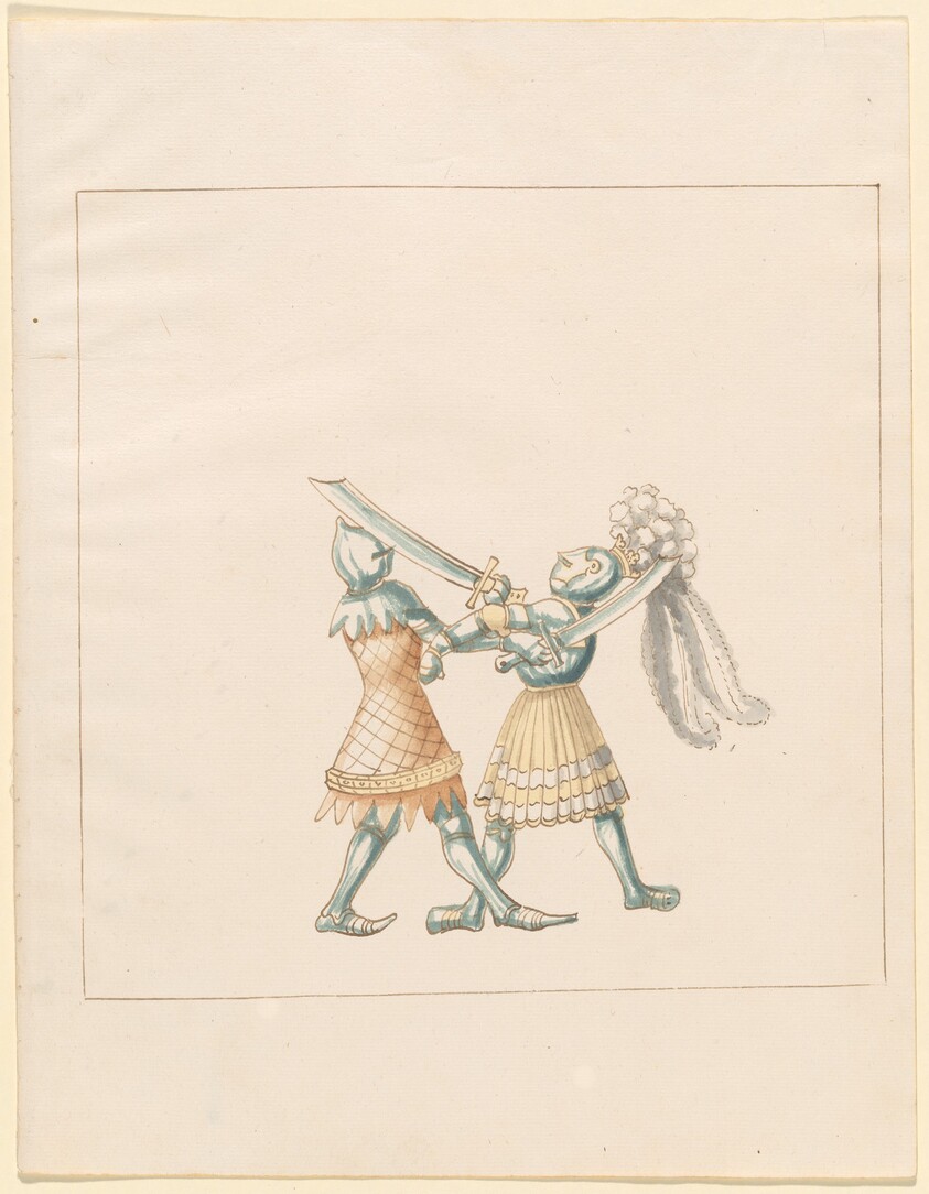 Foot Combat with Falchions