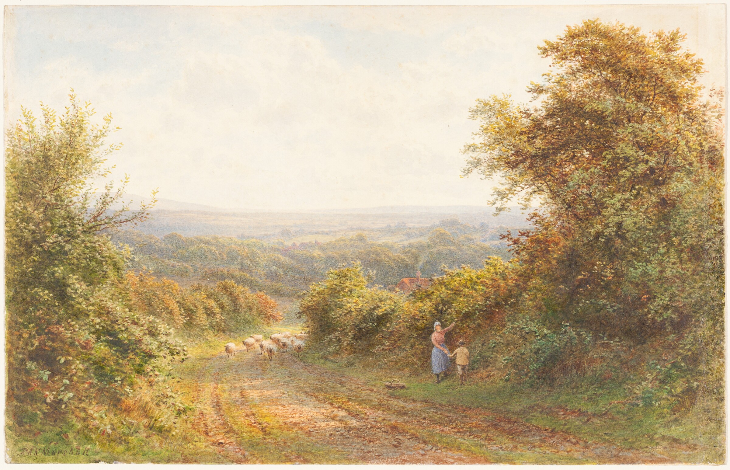 Squirrel Lane, near Magham Down, Sussex, Roberto Angelo Kittermaster Marshall