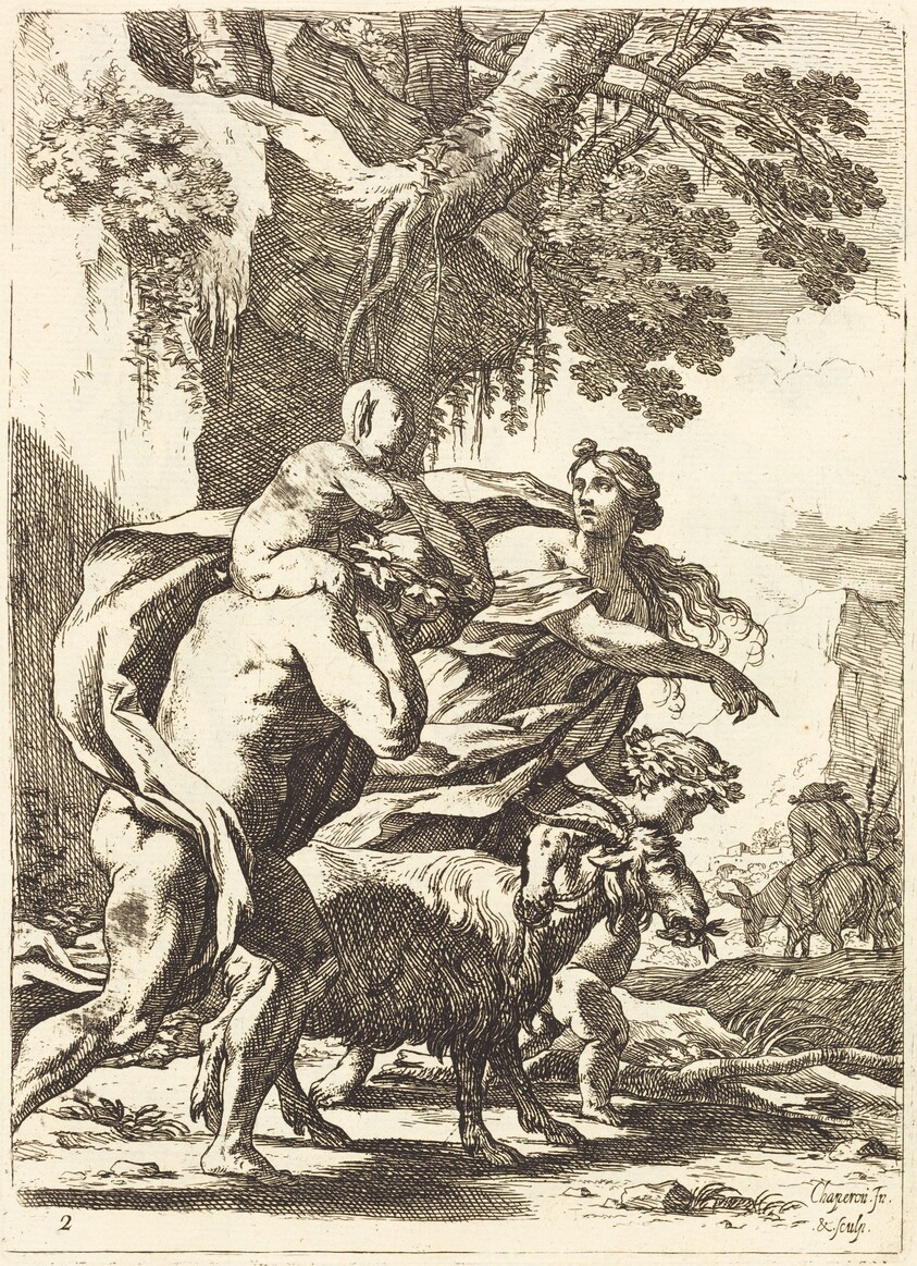 Faun and Bacchante with a Child