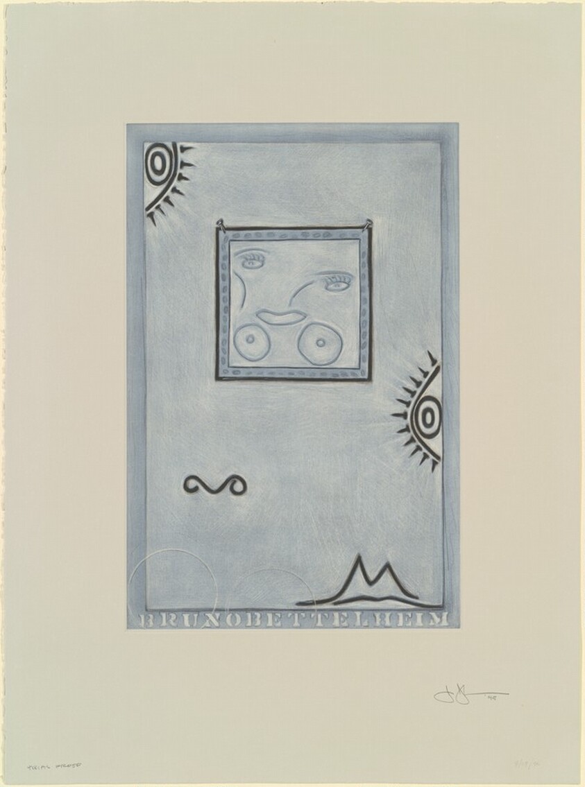 Untitled (White Mezzotint) [trial proof]