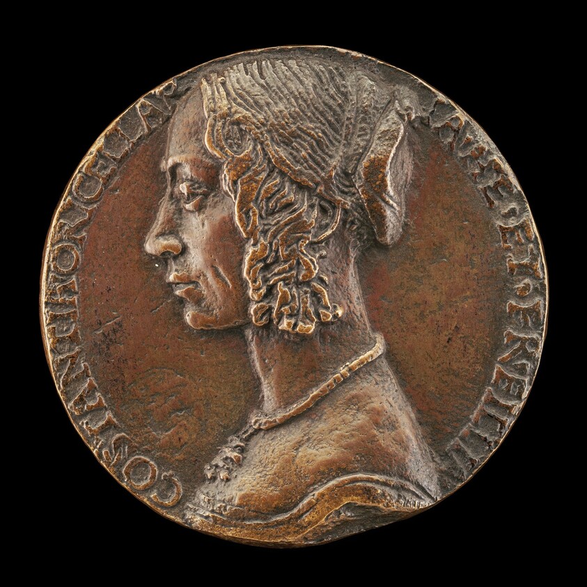 Costanza Rucellai, probably Daughter of Girolamo Rucellai and Wife of Francesco Dini 1471 [obverse]