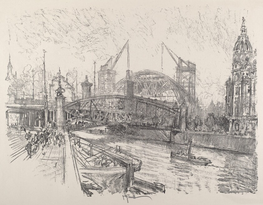 Building the Freidrich-Strasse Station