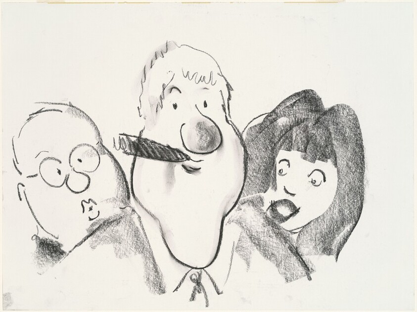 Bill Clinton with Ken Starr and Monica Lewinsky