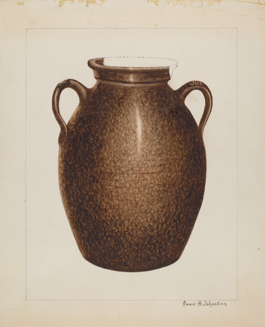 Stoneware Jar