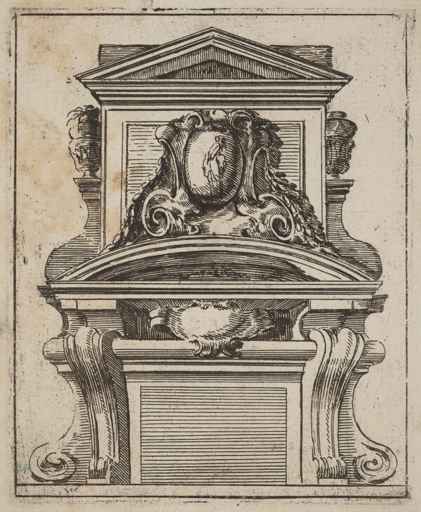 Architectural Motif with a Figure