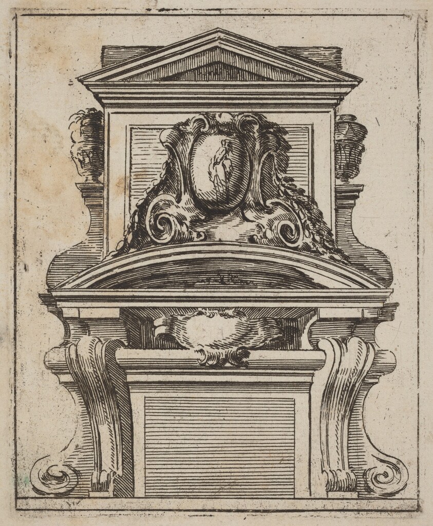 Architectural Motif with a Figure