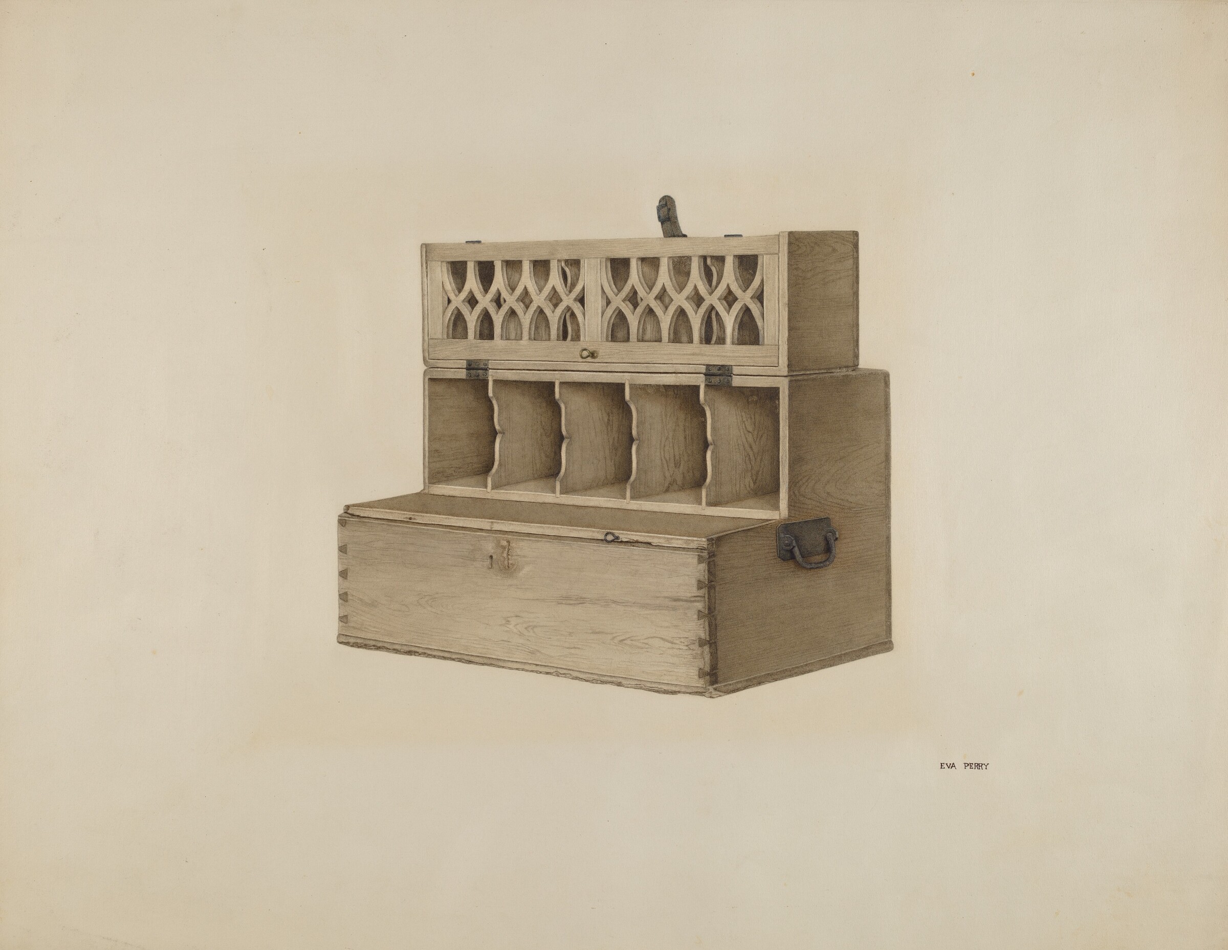 Surgeon's Field Desk and Kit, Eva Perry, c. 1941