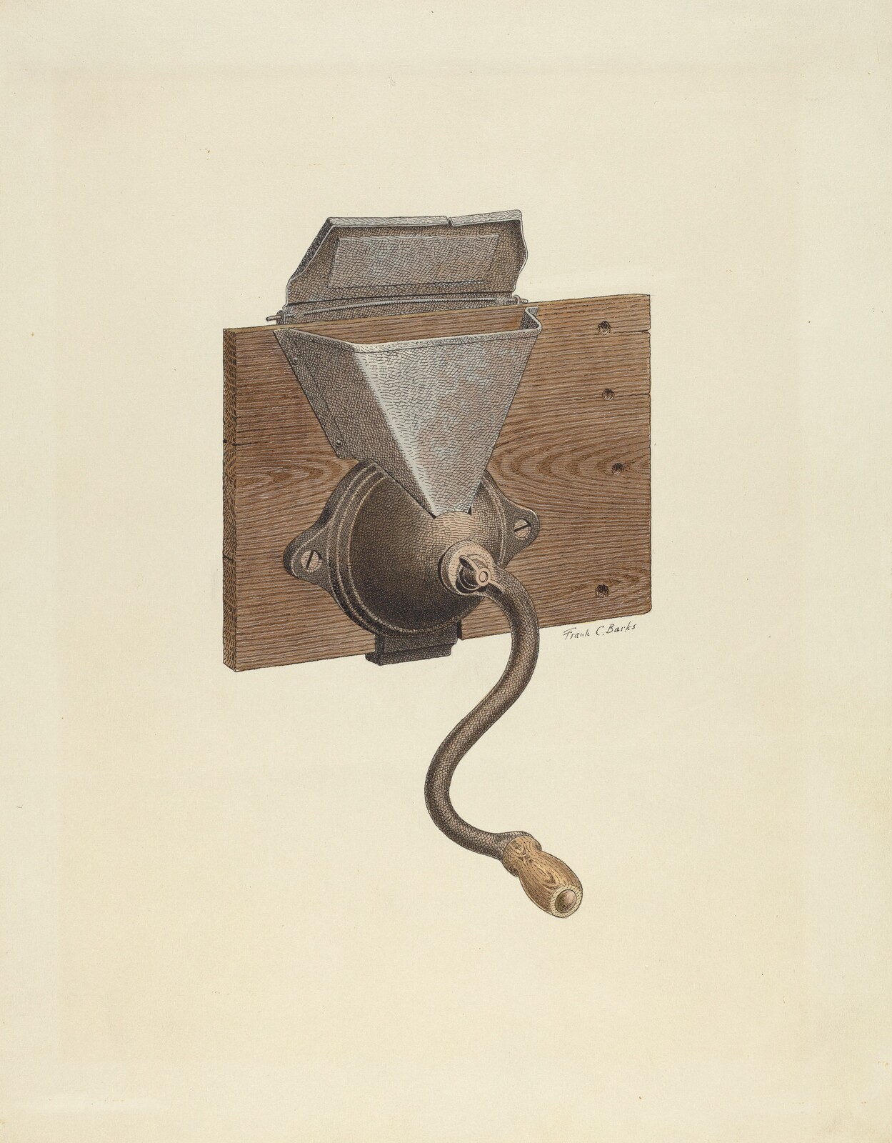 Coffee Mill, Frank C. Barks, 1935/1942