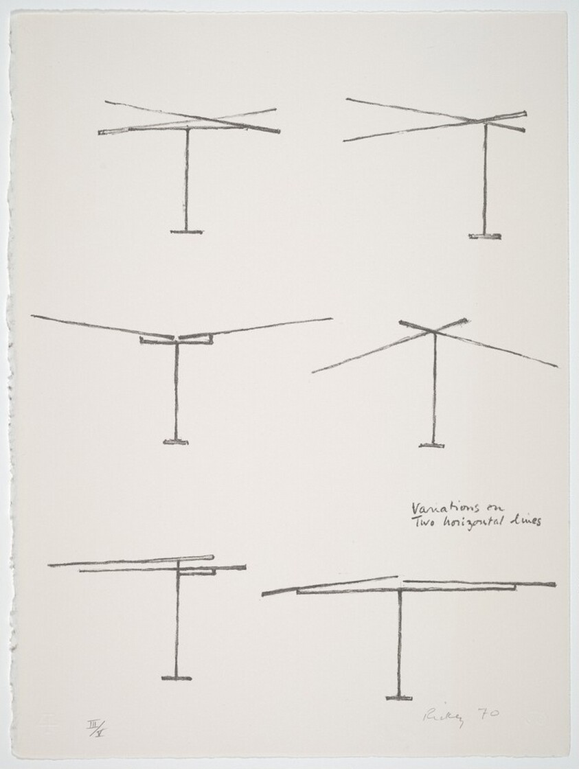 Variations on Two Horizontal Lines