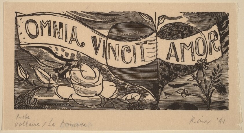 Illustration to Voltaire, "La Princesse de Babilone"