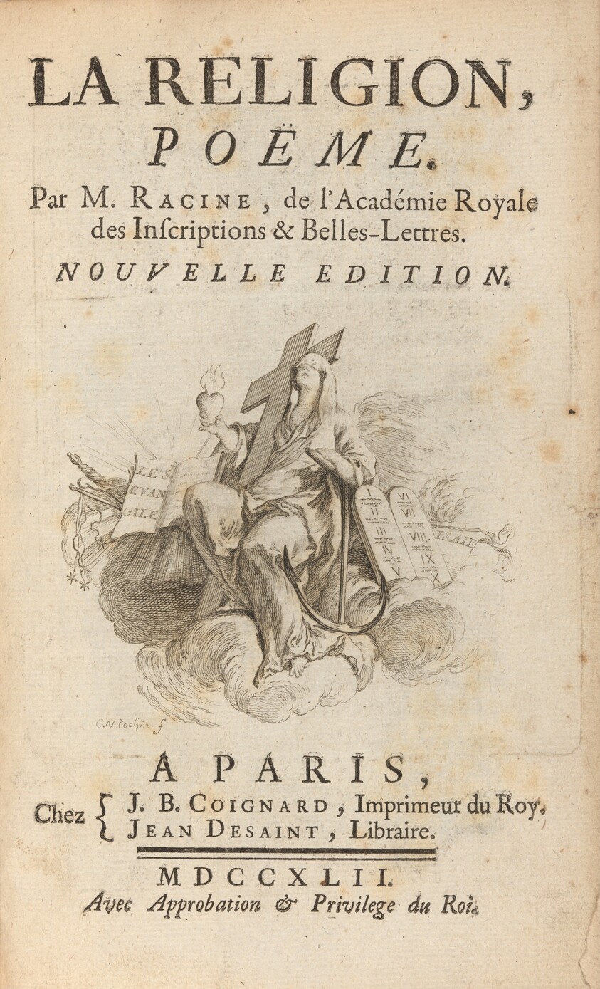 La Religion Poëme (1742); 
Poëme sur la Grace (1722)