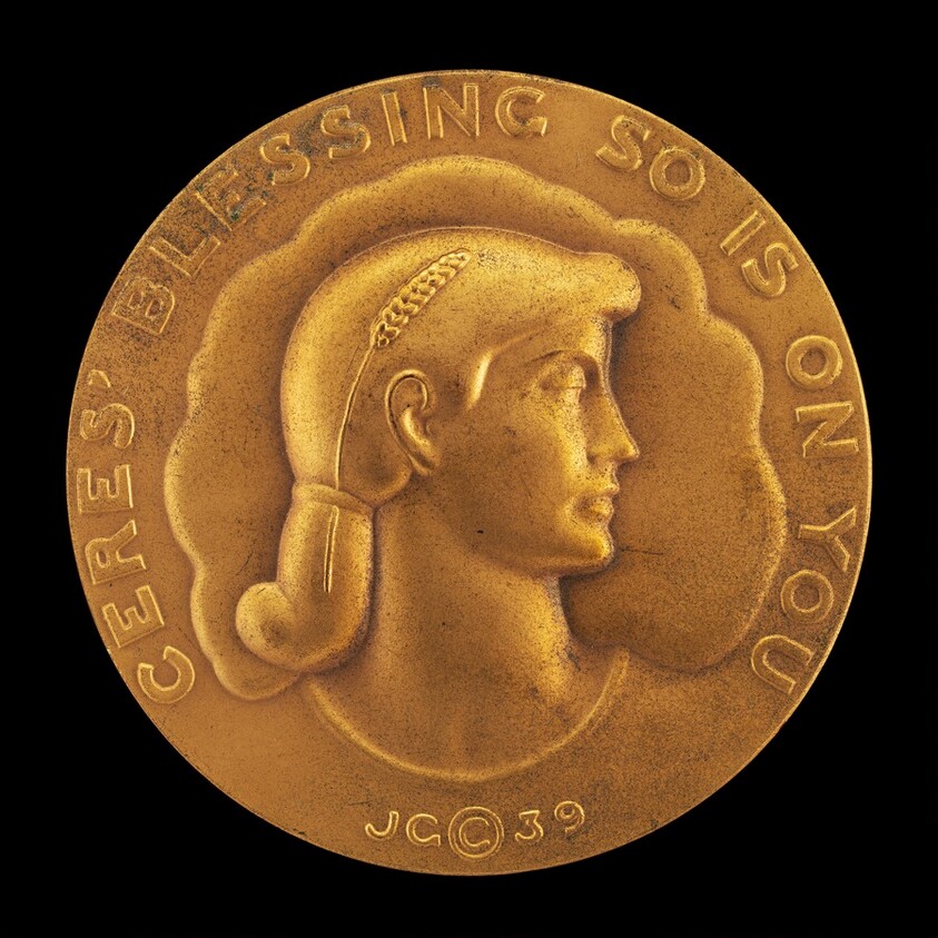 A Betrothal Medal [obverse]